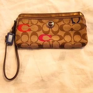 Coach wristlet
